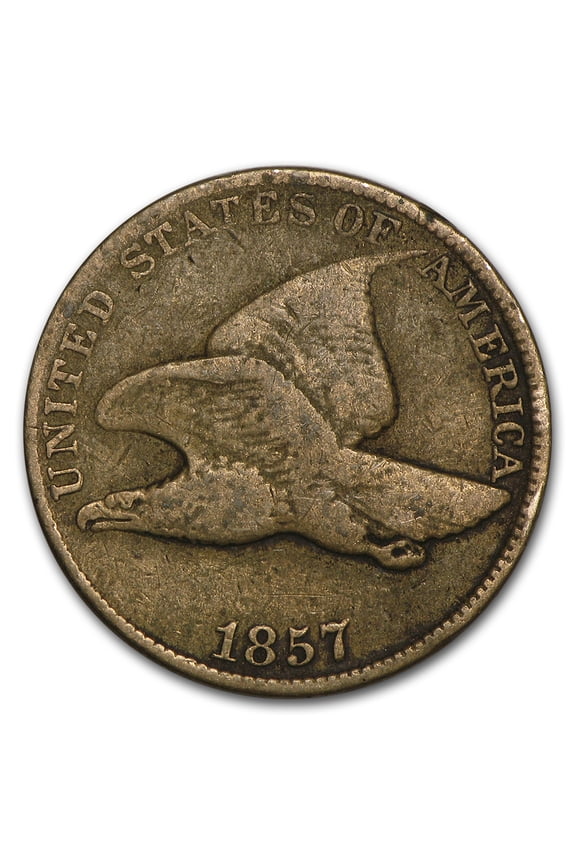 1857 Flying Eagle Cent Fine