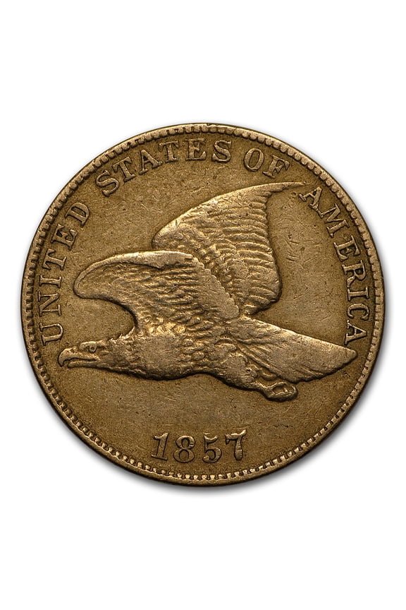 1857 Flying Eagle Cent VF