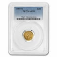 thumbnail image 1 of 1857-S $1 Indian Head Gold Dollar AU-55 PCGS, 1 of 3