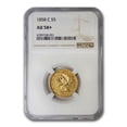 thumbnail image 1 of 1858-C $5 Liberty Gold Half Eagle AU-58+ NGC, 1 of 3