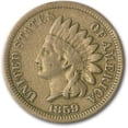 thumbnail image 1 of 1859 Indian Head Cent Fine, 1 of 2