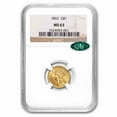 thumbnail image 1 of 1862 $1 Indian Head Gold MS-63 NGC CAC, 1 of 3