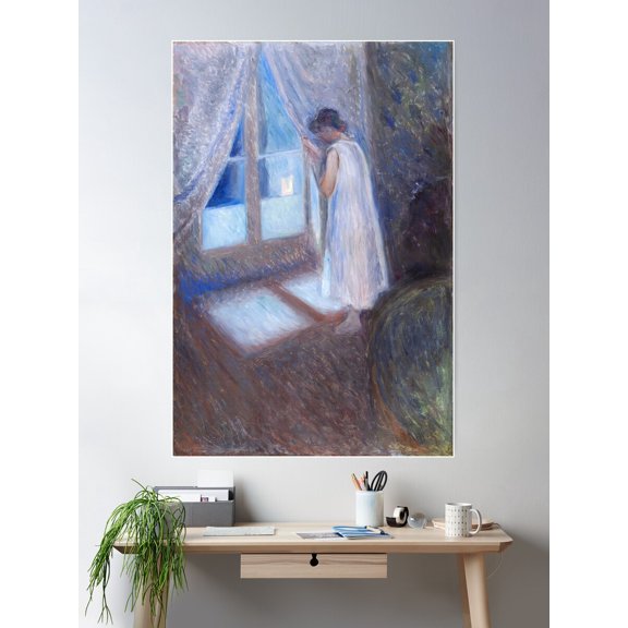 1863-1944). Oil On Canvas (1893). Poster Wall Art, Modern Wall Decor For Living Room Bedroom, 16x24 UNFRAMED