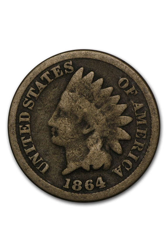 1864 Indian Head Cent Copper-Nickel Good
