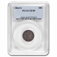 thumbnail image 1 of 1864-S Liberty Seated Dime XF-40 PCGS, 1 of 3
