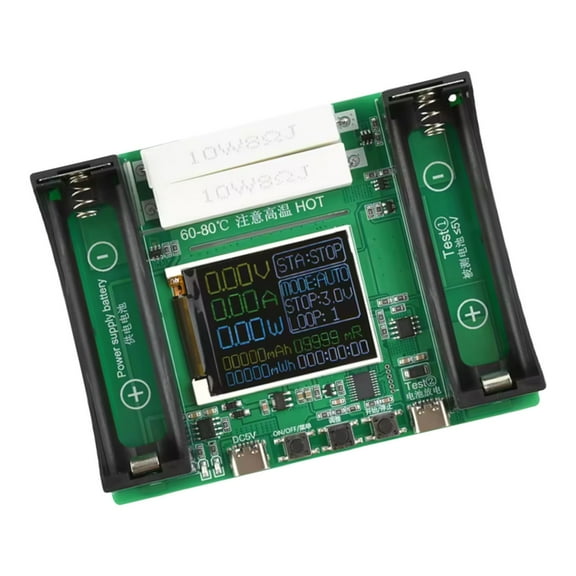 18650 Battery Tester Module Featuring Accurate Capacity Measurement