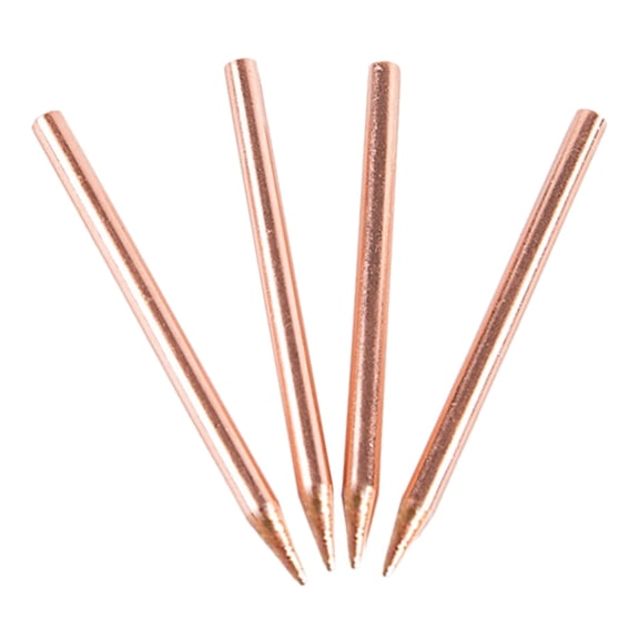 18650 Spots Welder Electrode Tip 50mm Copper Needle for Battery Assembly 2 Pair