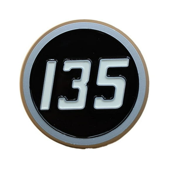 1865460M1 Hood Emblem Fits Massey Ferguson 135
