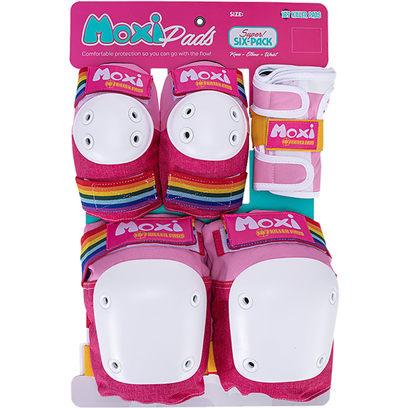 187 6-Pack Pad Set S/M-Moxi Peach