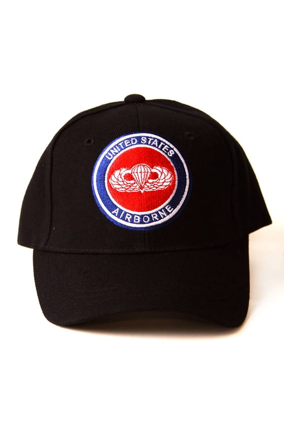 187 Airborne Rakkasans Logo Style Hat - Black