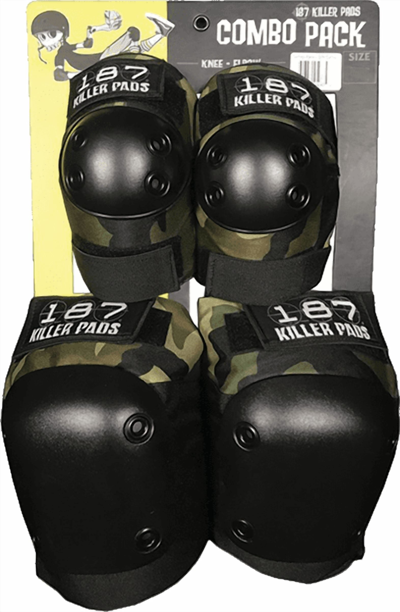 187 Combo Pack Knee/Elbow Pad Set S/M-Camo