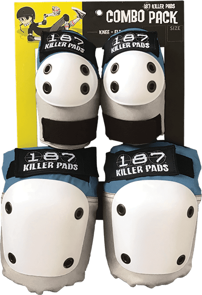 187 Combo Pack Knee/Elbow Pad Set S/M-Stone/Khaki