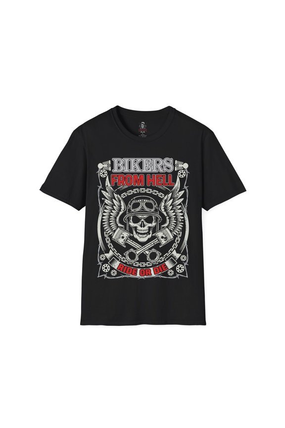 187 LIFE hell biker 3 Softstyle T-Shirt