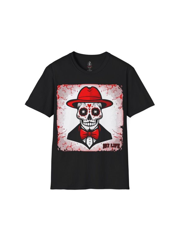 187 LIFE mob red hat 2 Softstyle T-Shirt
