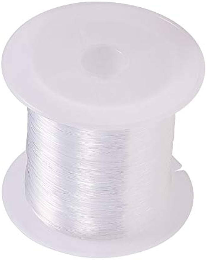  Fishing Wire 492FT/164Yard/150M 80#, Clear Fishing Line  Jewelry String Invisible Nylon Thread For Hanging Decorations, Beading And  Crafts