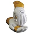 thumbnail image 1 of 1871 Multi-Task Gloves, Boarhide/Goat/Ovis-Hide Leather, X-Large, White/Tan| 1 Pair, 1 of 1
