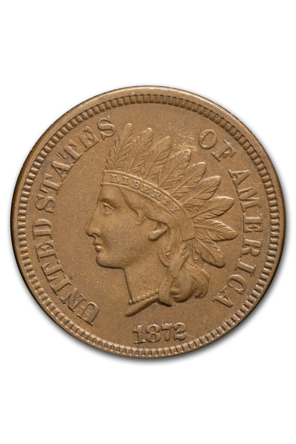 1872 Indian Head Cent BU