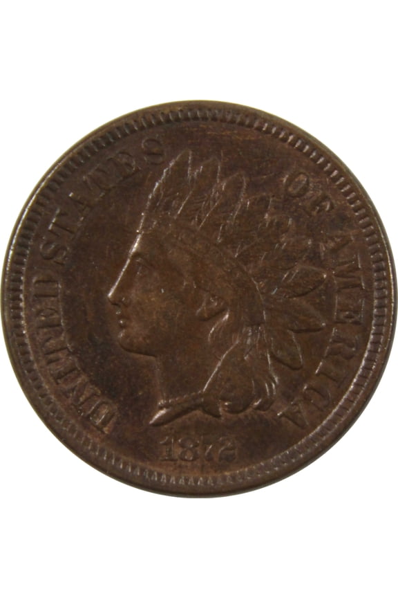 1872 Indian Head Cent XF EF Extremely Fine Penny 1c Coin SKU:I9597