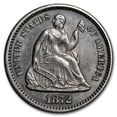 thumbnail image 1 of 1872 Liberty Seated Half Dime AU, 1 of 2