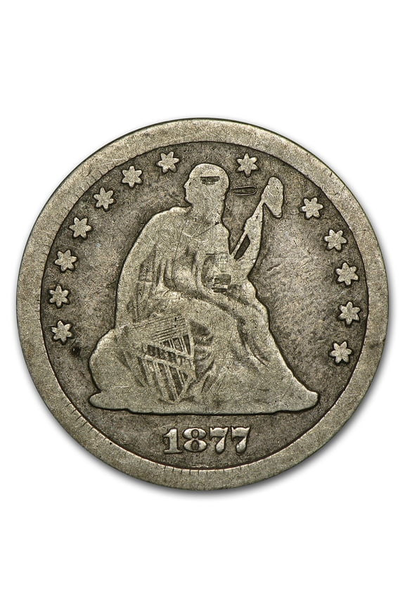 1875-1878-CC Carson City Liberty Seated Quarter Culls