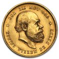 thumbnail image 1 of 1875-1889 Netherlands Gold 10 Gulden BU (Random), 1 of 2