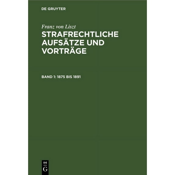 1875 Bis 1891, (Hardcover)