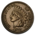 thumbnail image 1 of 1875 Indian Head Cent AU, 1 of 2