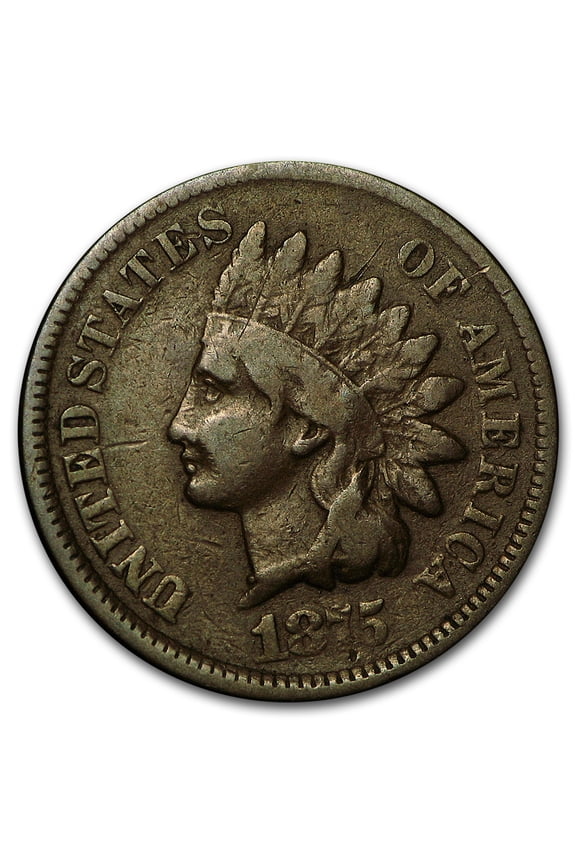 1875 Indian Head Cent VG