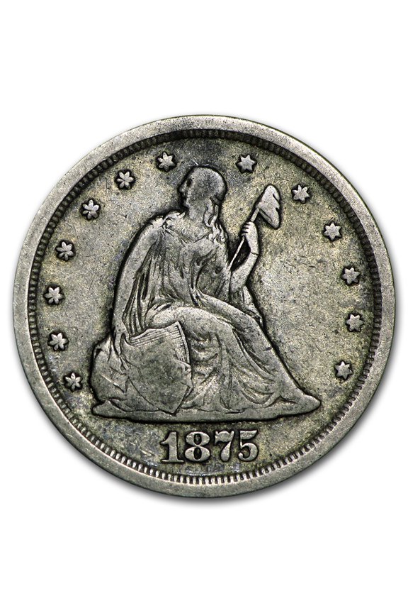 1875-S Twenty Cent Piece VF