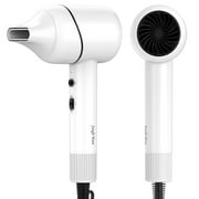 1875W Hair Dryer, Jungle Wave Negative Ion Blow Dryer, Powerful Fast Hairdryer, Gift for Men Women, White