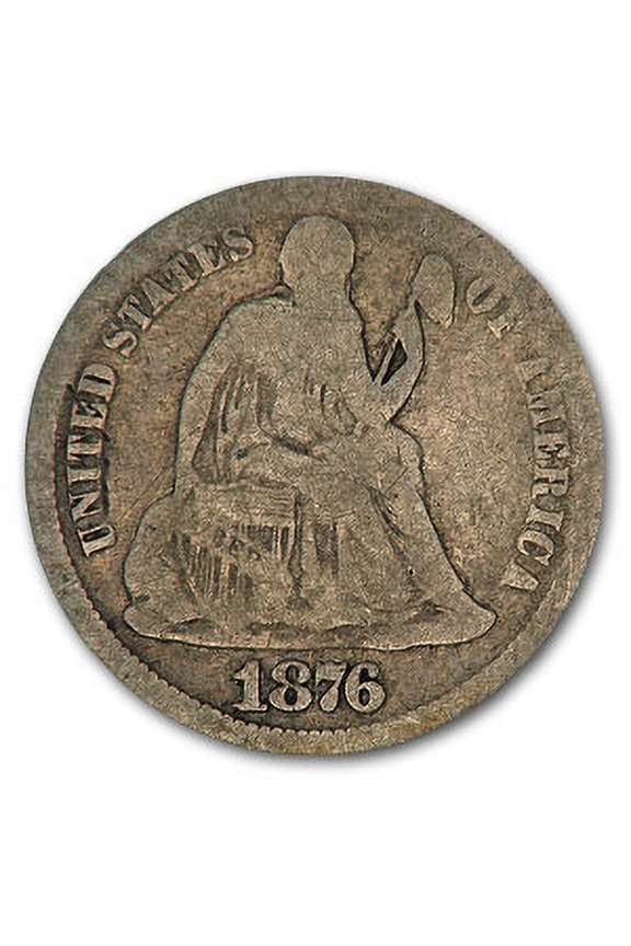 1876-CC Liberty Seated Dime Good