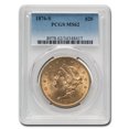 thumbnail image 1 of 1876-S $20 Liberty Gold Double Eagle MS-62 PCGS, 1 of 3