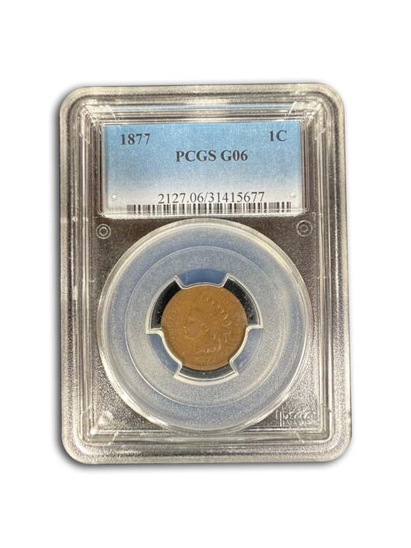 1877 Indian Head Cent Good-6 PCGS