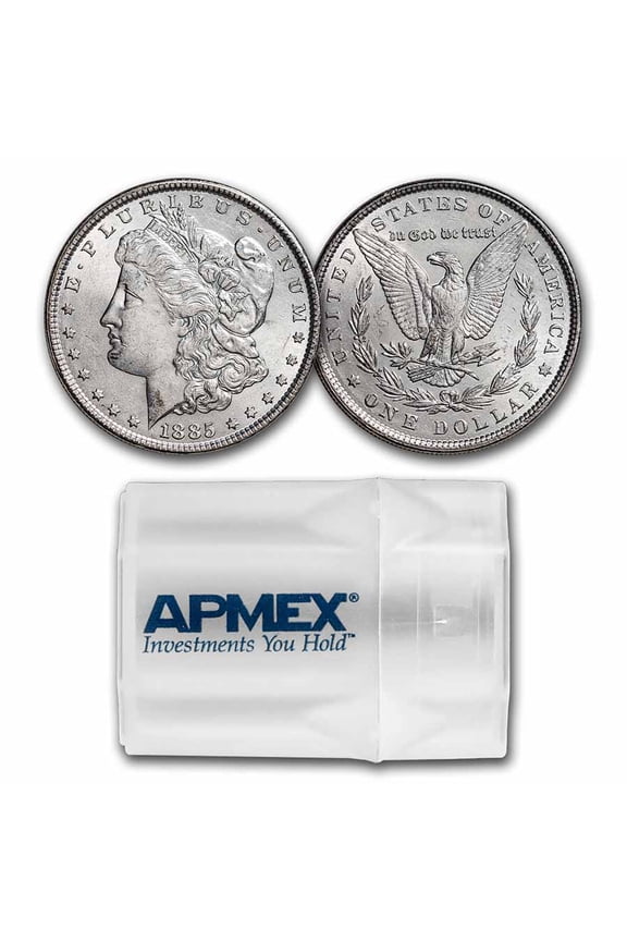 1878-1904 Morgan Dollars AU (10 Different Dates/Mints)