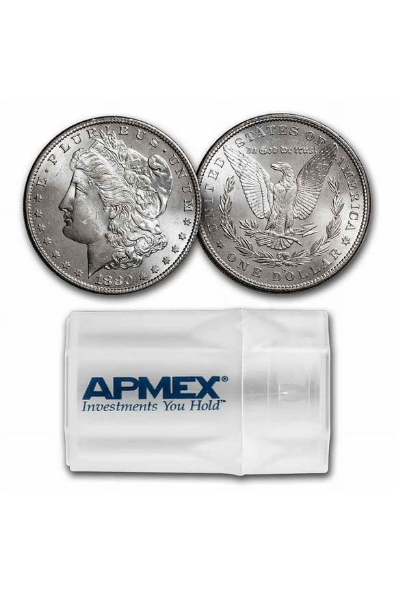 1878-1904 Morgan Dollars BU (10 Different Dates/Mints)