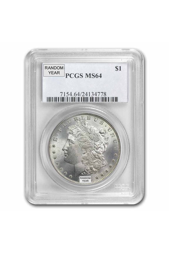 1878-1904 Morgan Dollars MS-64 PCGS