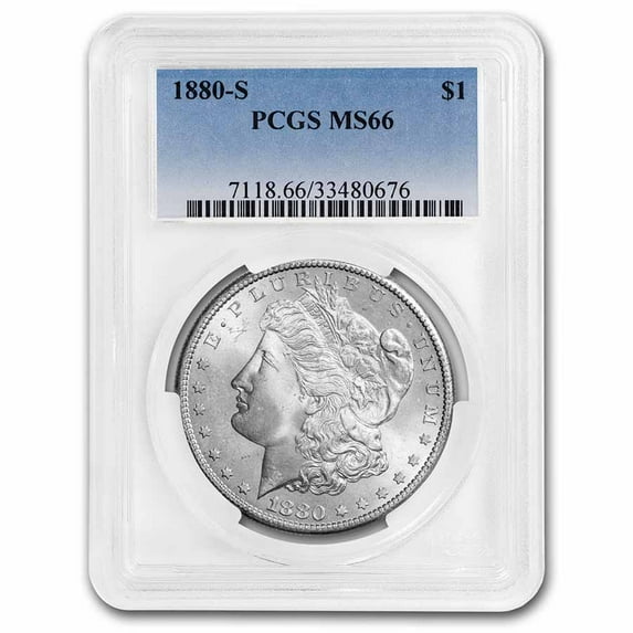 1878-1904 Morgan Dollars MS-66 PCGS