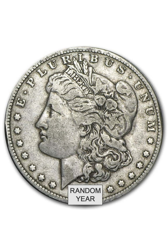 1878-1904 Morgan Silver Dollar VG-VF (Random Year)