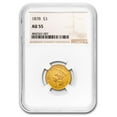 thumbnail image 1 of 1878 $3 Gold Princess AU-55 NGC, 1 of 3