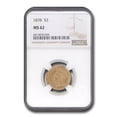 thumbnail image 1 of 1878 $3 Gold Princess MS-62 NGC, 1 of 3
