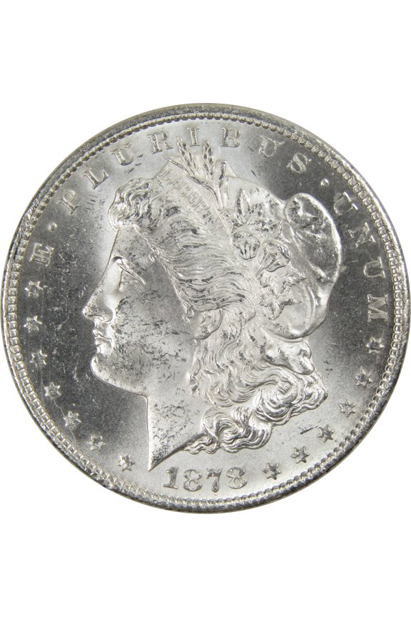 1878 CC Morgan Dollar BU Choice Uncirculated 90% Silver SKU:I3841