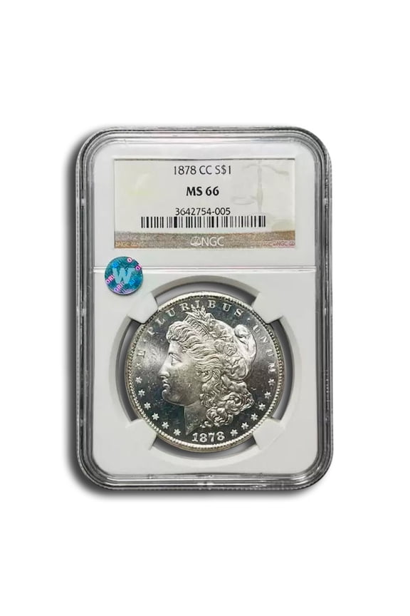 1878-CC Morgan Dollar MS-66 NGC