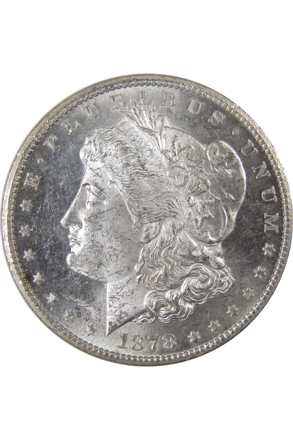 1878 CC Morgan Dollar Uncirculated Silver $1 Coin SKU:I17991