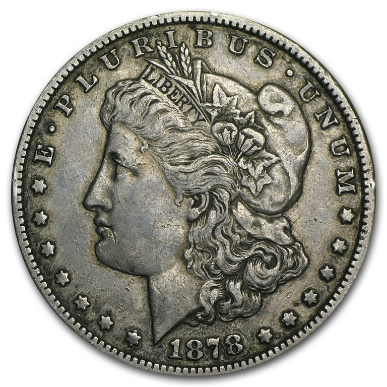 1878-CC Morgan Dollar XF - Walmart.com
