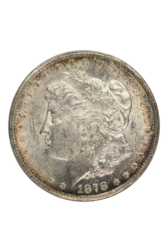 1878 CC Morgan Silver Dollar PCGS MS-62