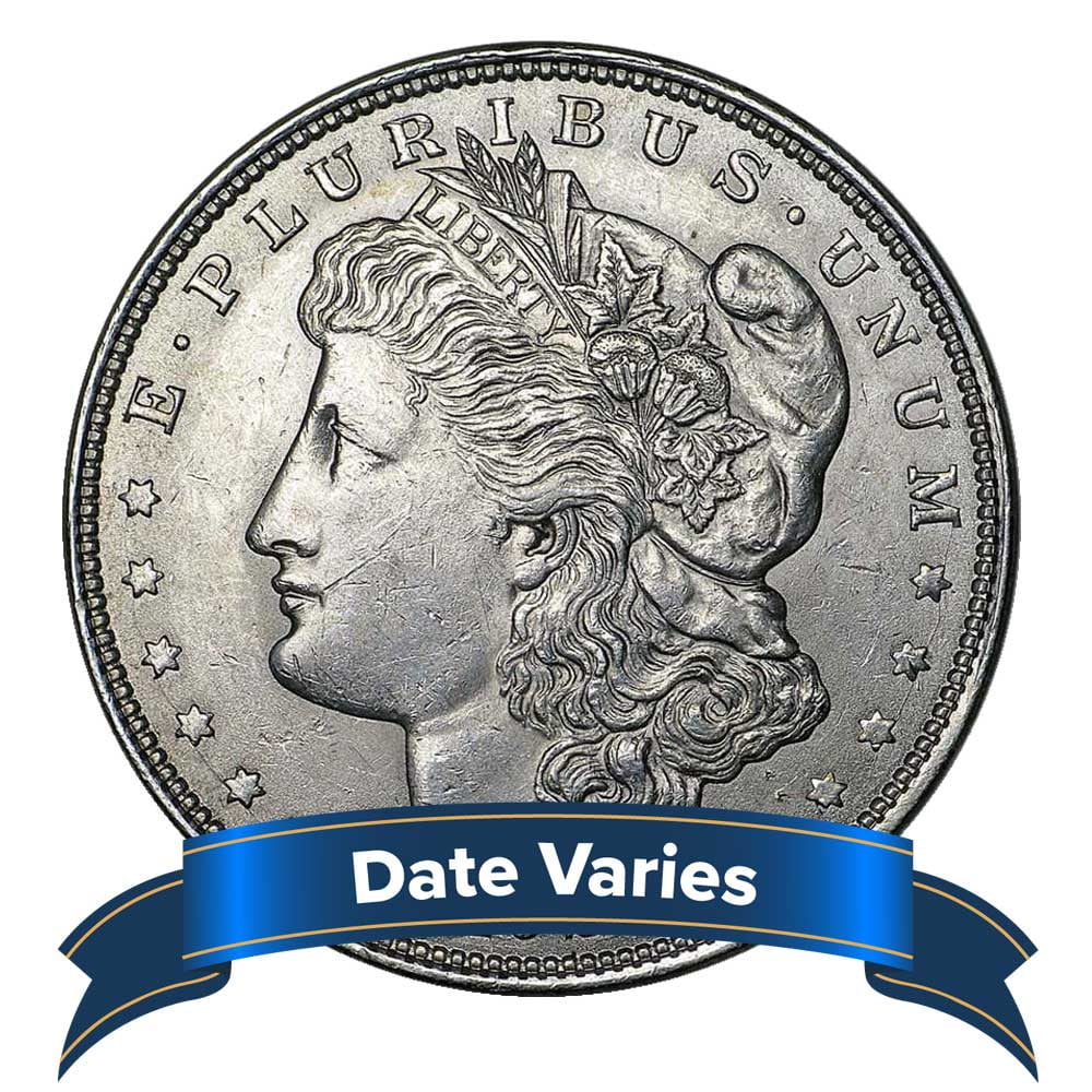 UNITED STATES MINT 1878 to 1904 $1 Morgan Silver Dollar Brilliant Uncirculated