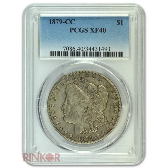 1879-CC $1 Morgan Dollar PCGS XF-40