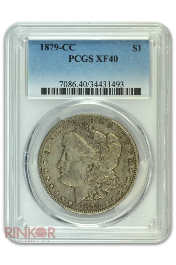 1879-CC $1 Morgan Dollar PCGS XF-40