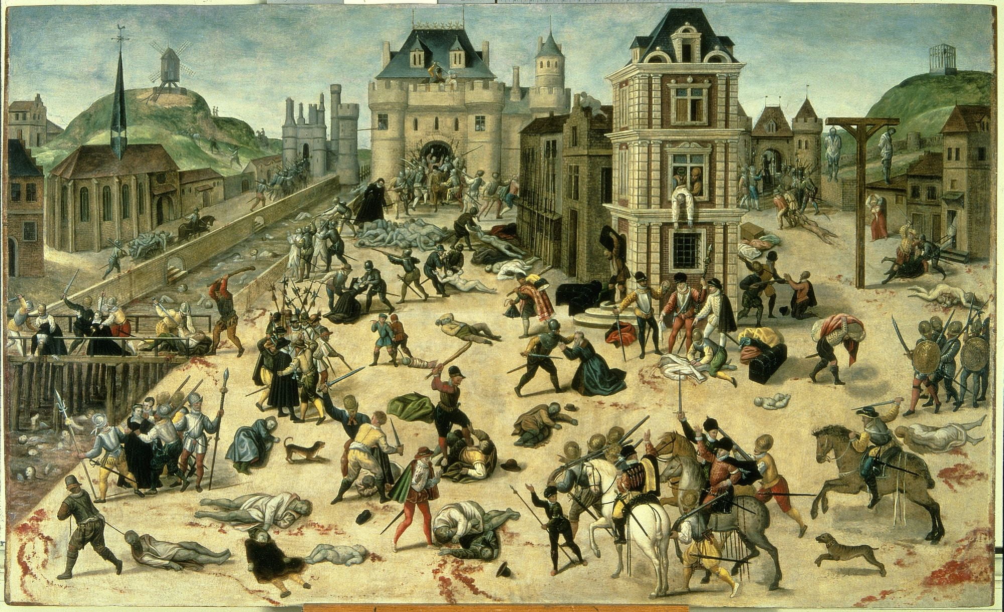 1879 Francois Dubois (1529-1584) French School Canvas Art - (36 x 24)