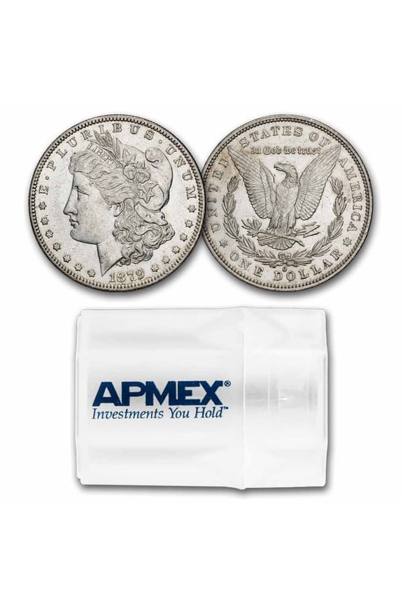 1879-O Morgan Dollars AU (20 Count Roll)